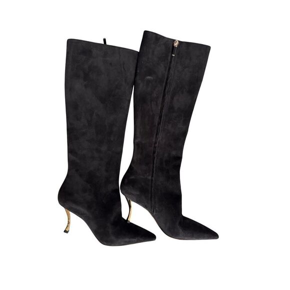 Dior 80mm suede D-Fame Heeled Boot 39/US9 - Picture 7 of 11